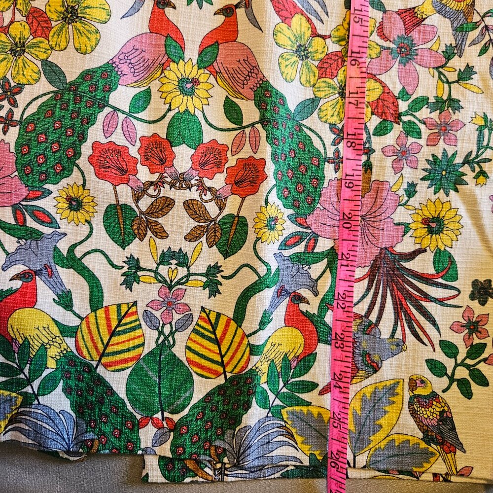 Boden "Floral Bird" pencil skirt. - Picture 6 of 6